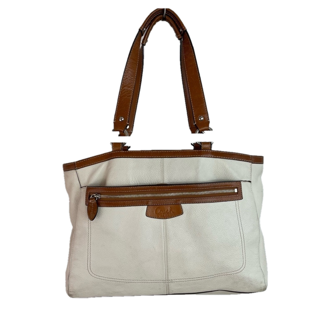 Coach Penelope F14684 Pebbled Leather Tote